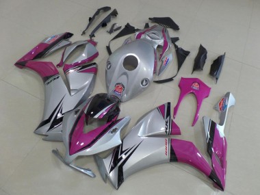 Carenado Moto CBR 1000 RR 12-16 - Plata Rosa
