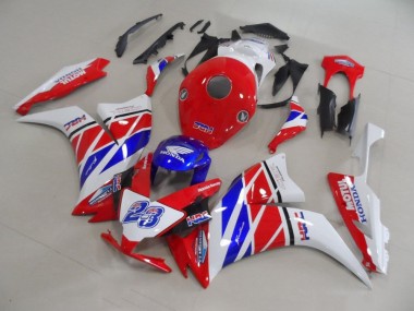 Carenado Moto CBR 1000 RR 12-16 - Rojo Blanco Azul HRC 23