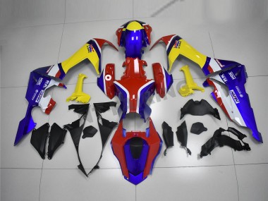 Carenado Moto CBR 1000 RR 17-23 - Azul Amarillo Rojo
