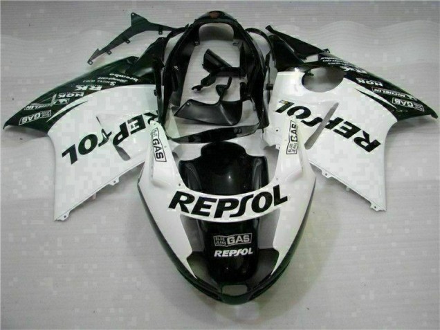 Carenado Moto CBR 1100 XX 96-07 - Blanco Negro Repsol