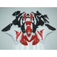 Carenado Moto CBR 125 R 11-13 - Rojo Blanco 93