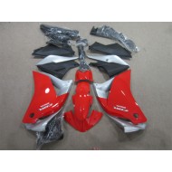 Carenado Moto CBR 125 R 11-13 - Rojo Plata Negro
