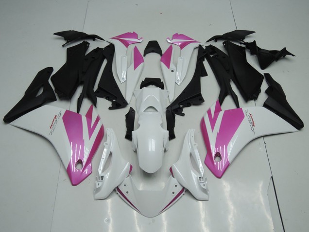 Carenado Moto CBR 250 RR 11-13 - Blanco Rosa