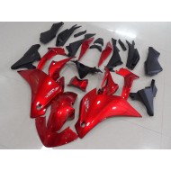 Carenado Moto CBR 250 RR 11-13 - Rojo Negro Mate