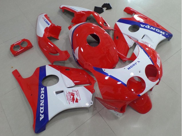 Carenado Moto CBR 250 RR MC22 91-98 - Azul Rojo Blanco
