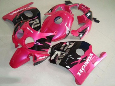 Carenado Moto CBR 250 RR MC22 91-98 - Negro Rosa