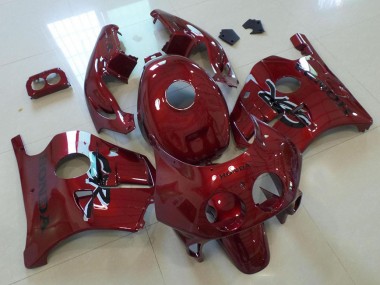 Carenado Moto CBR 250 RR MC22 91-98 - Oscuro Rojo