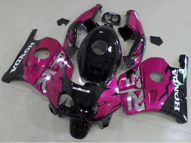 Carenado Moto CBR 250 RR MC22 91-98 - Rosa Negro