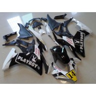 Carenado Moto CBR 500 RR 13-15 - Negro Playboy 14