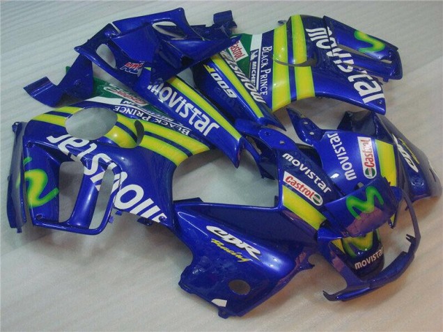 Carenado Moto CBR 600 F3 95-98 - Azul Movistar Castrol Carenado Moto CBR 600 F3 95-98 - Azul Movistar Castrol
