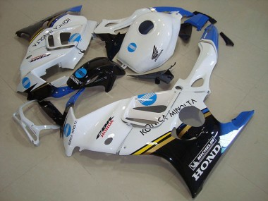 Carenado Moto CBR 600 F3 95-98 - Blanco Azul Konica Minolta