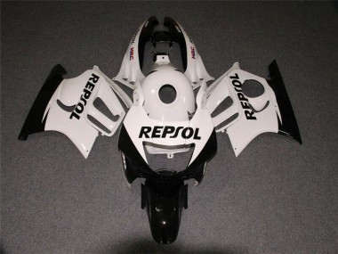 Carenado Moto CBR 600 F3 95-98 - Blanco Negro Repsol