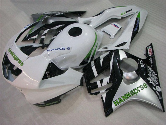 Carenado Moto CBR 600 F3 95-98 - Blanco Verde Hannspree