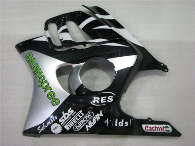 Carenado Moto CBR 600 F3 95-98 - Blanco Verde Hannspree