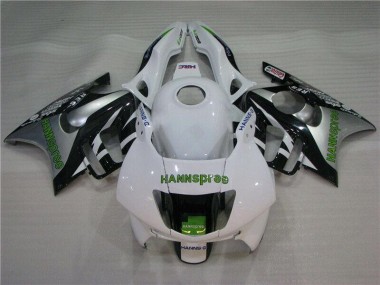 Carenado Moto CBR 600 F3 95-98 - Blanco Verde Hannspree