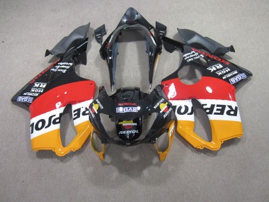 Carenado Moto CBR 600 F4 99-00 - Rojo Negro Repsol