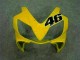 Carenado Moto CBR 600 F4i 01-03 - Amarillo Blanco