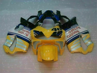 Carenado Moto CBR 600 F4i 01-03 - Amarillo Plata Nastro Azzurro