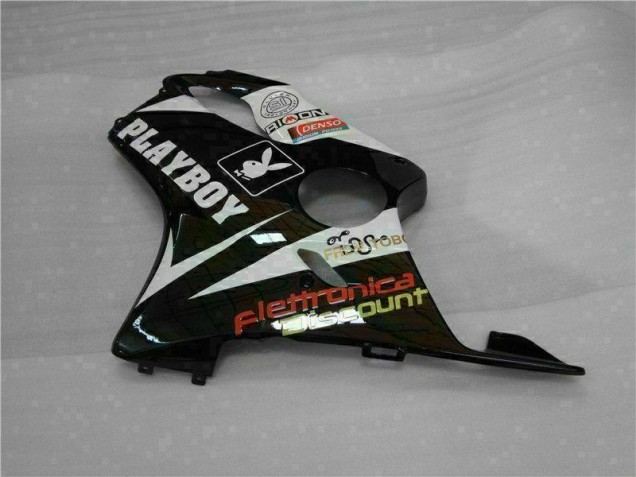 Carenado Moto CBR 600 F4i 01-03 - Amarillo Plata Negro Playboy Carenado Moto CBR 600 F4i 01-03 - Amarillo Plata Negro Playboy