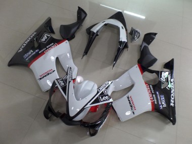 Carenado Moto CBR 600 F4i 01-03 - Blanco Negro Carrera Lee