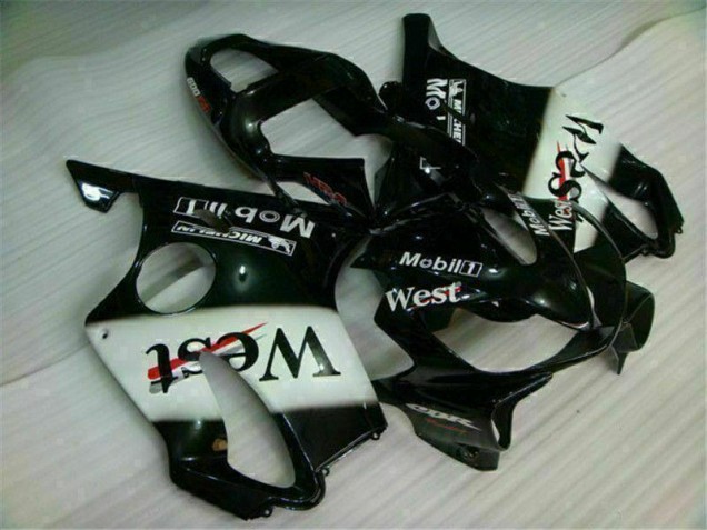 Carenado Moto CBR 600 F4i 01-03 - Blanco Negro West Carenado Moto CBR 600 F4i 01-03 - Blanco Negro West