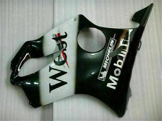 Carenado Moto CBR 600 F4i 01-03 - Blanco Negro West Carenado Moto CBR 600 F4i 01-03 - Blanco Negro West
