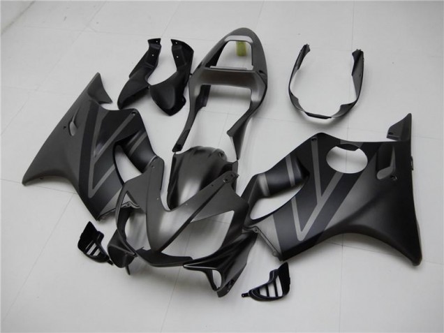 Carenado Moto CBR 600 F4i 01-03 - Negro Mate Gris