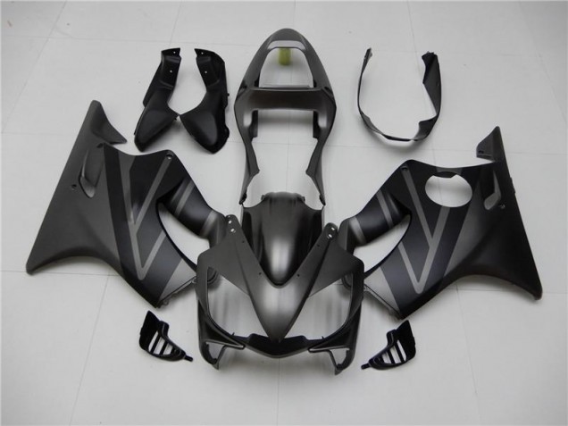 Carenado Moto CBR 600 F4i 01-03 - Negro Mate Gris