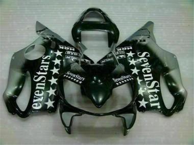 Carenado Moto CBR 600 F4i 01-03 - Negro Plata SevenStarss