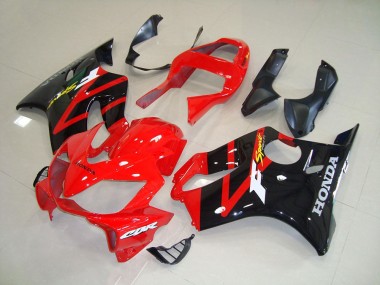 Carenado Moto CBR 600 F4i 01-03 - Negro Rojo