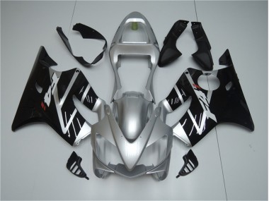 Carenado Moto CBR 600 F4i 01-03 - Plata Negro