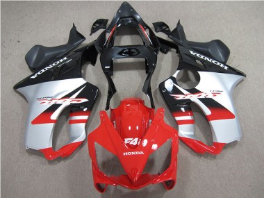 Carenado Moto CBR 600 F4i 01-03 - Rojo Blanco Negro