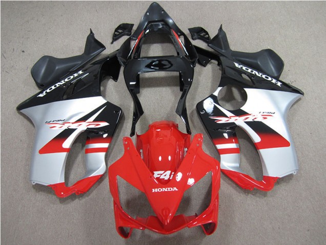 Carenado Moto CBR 600 F4i 01-03 - Rojo Blanco Negro Carenado Moto CBR 600 F4i 01-03 - Rojo Blanco Negro