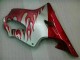 Carenado Moto CBR 600 F4i 01-03 - Rojo Llama Plata