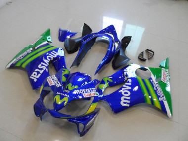 Carenado Moto CBR 600 F4i 04-07 - Azul Movistar Castrol