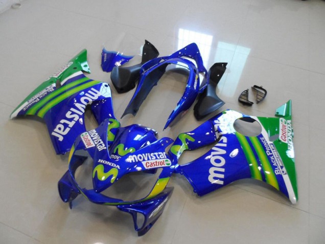 Carenado Moto CBR 600 F4i 04-07 - Azul Movistar Castrol
