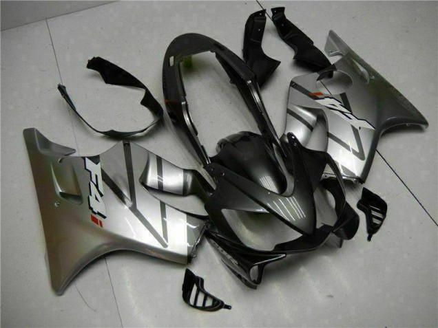 Carenado Moto CBR 600 F4i 04-07 - Plata Negro Carenado Moto CBR 600 F4i 04-07 - Plata Negro