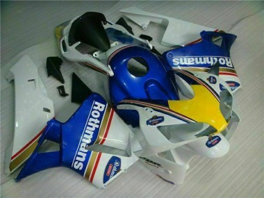 Carenado Moto CBR 600 RR 03-04 - Azul Blanco Rothmans