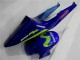 Carenado Moto CBR 600 RR 03-04 - Azul Verde Movistar Castrol