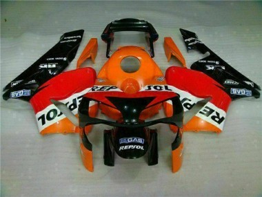 Carenado Moto CBR 600 RR 03-04 - Naranja Repsol