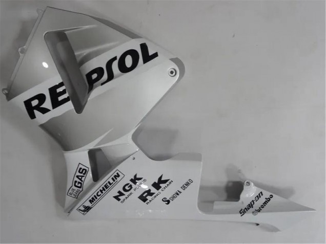 Carenado Moto CBR 600 RR 03-04 - Plata Blanco Negro Repsol