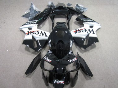 Carenado Moto CBR 600 RR 03-04 - West Blanco Negro