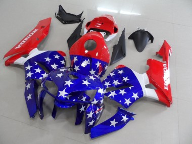 Carenado Moto CBR 600 RR 05-06 - Bandera de Estados Unidos