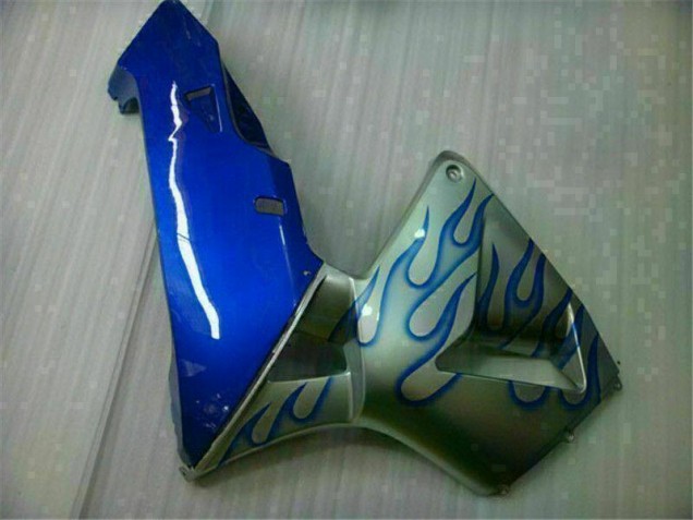 Carenado Moto CBR 600 RR 05-06 - Blanco Azul Llama