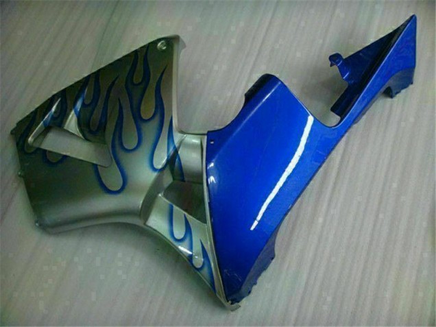 Carenado Moto CBR 600 RR 05-06 - Blanco Azul Llama