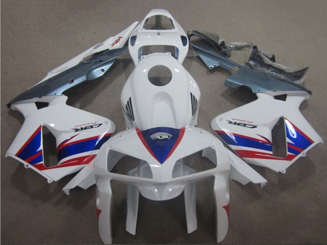 Carenado Moto CBR 600 RR 05-06 - Blanco Azul Rojo