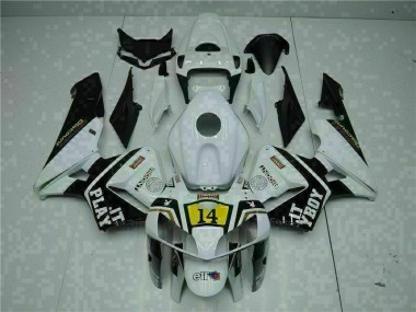 Carenado Moto CBR 600 RR 05-06 - Blanco Playboy 14