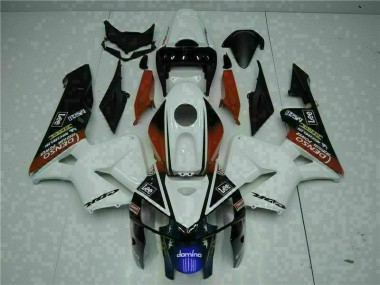 Carenado Moto CBR 600 RR 05-06 - Blanco Rojo Negro Lee