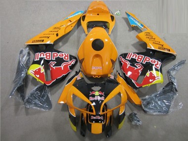 Carenado Moto CBR 600 RR 05-06 - Naranja Negro Red Bull