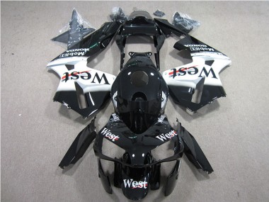 Carenado Moto CBR 600 RR 05-06 - Negro Blanco West